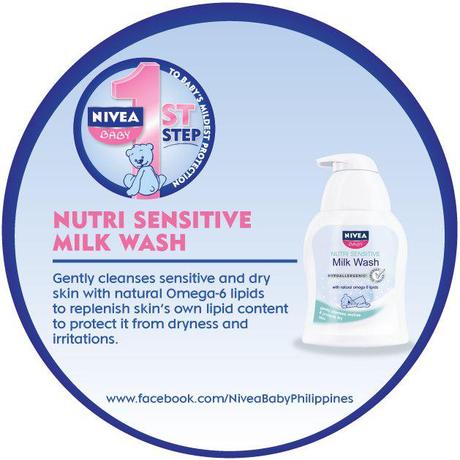 NIVEA Baby Skincare Now Available @ Mercury Drug – Plus Spotting the Nutri-Sensitive Milk Wash