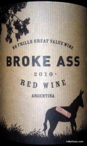 Broke Ass Red Wine 2010