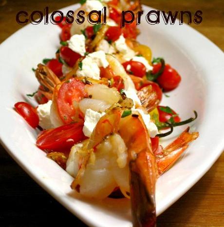 Colossal Prawns with Fennel, Roasted Peppers & Goat Cheese05