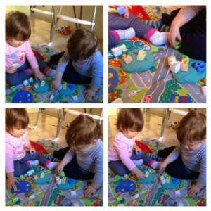 B1 And B2′s First Playdough Experience