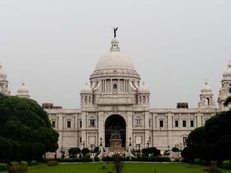 Facade of the Victoria Memorial Hall