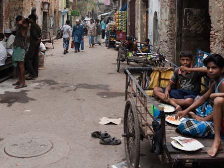 Children on the street of Kolkata