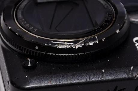 canon g12 camera damage