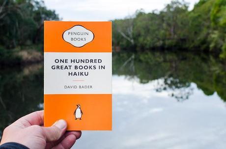 holding penguin book one hundred great books in haiku