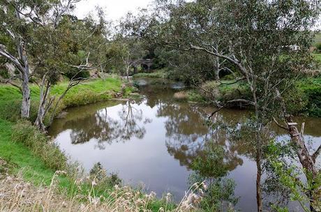 deep creek with bulla bridge in the background