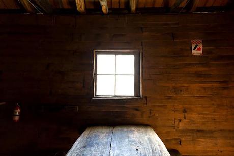 interior of ducane hut