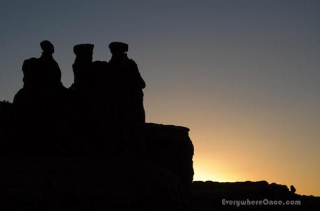 The Three Gossips, Arches National Park, Utah