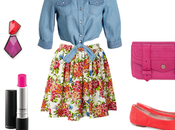 Floral Denim Brights…