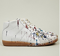 Accidents Happen:  Maison Martin Magiela 22 Colour Drops Mid Top Sneaker