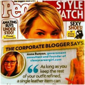 Classy Career Girl featured in People StyleWatch