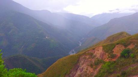 La Paz and a Dangerous Road; Bolivia