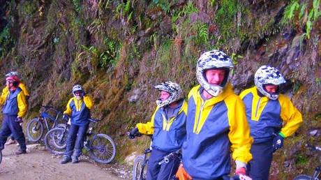 La Paz and a Dangerous Road; Bolivia