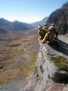 La Paz and a Dangerous Road; Bolivia
