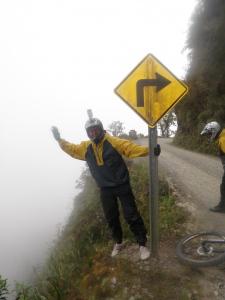 La Paz and a Dangerous Road; Bolivia