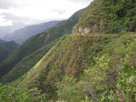 La Paz and a Dangerous Road; Bolivia