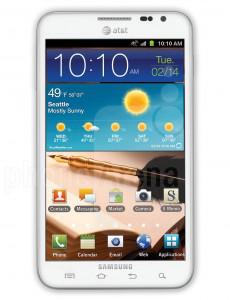 Samsung Galaxy Note 2 Front