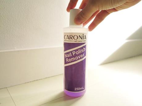 Caronia Nail Polish Remover 250ml – Takes it Off Fast, Doesn’t Dry Up On You