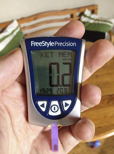 A New Toy Measuring Blood Ketones