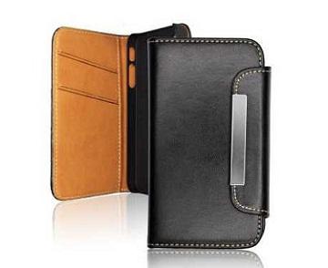 ForCell Wallet Leather Galaxy S 3 Case - Black