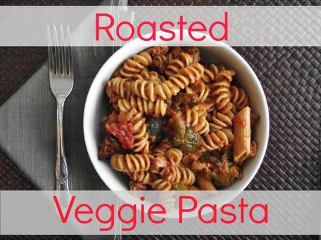 Roast Veggie Pasta  650x487 Roasted Veggie Pasta