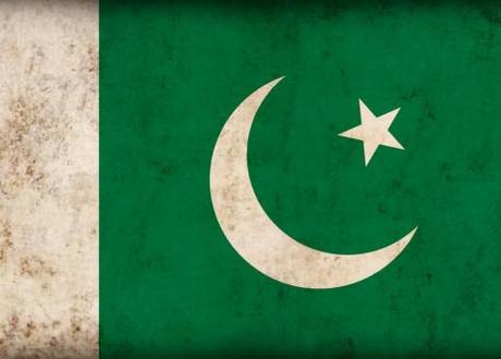 The Pakistani flag