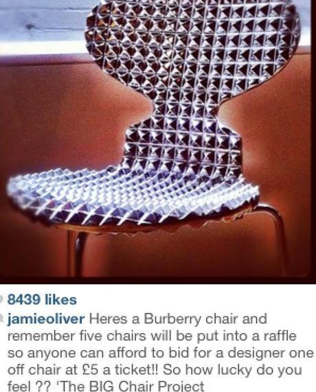 Jamie Oliver And The Big Chair Project
