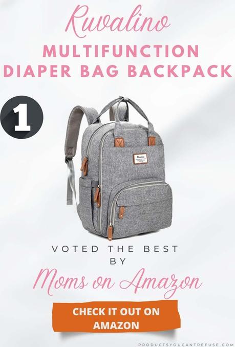 RUVALINO best diaper bag backpack 2021