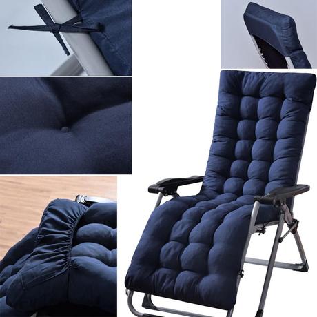 Ready Stock Lounge Chair Cushion Solid Outdoor High Back Chair Cushion Soft Polyester Fill Patio Seat Cushion Shopee Malaysia