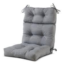 Ships free orders over $39. Solid Heather Gray 44 X 22 In Outdoor High Back Chair Cushion Walmart Com Walmart Com