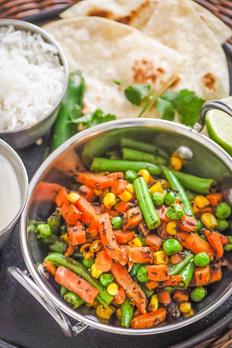 Indian Vegetables: Quick & Healthy Vegetable Sabji