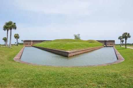 Fort Pulaski Between Savannah and Tybee Island is a Must Visit