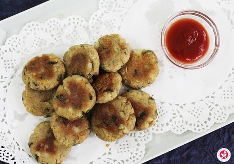 Makhana Cutlet for Kids [Easy Weight gaining Snack for babies]