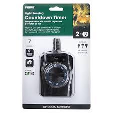 These items are made from the finest materials to ensure that they keep running steadily. Prime 2 Outlet Plug In Countdown Lighting Timer In The Lighting Timers Department At Lowes Com