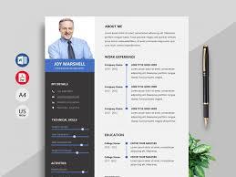 How to make a resume the easy way; Master Word Resume Template Resumekraft