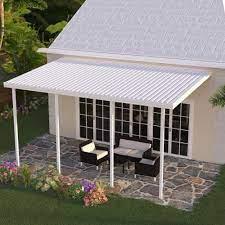 The businesses listed also serve surrounding cities and neighborhoods including pensacola fl, milton fl, and fairhope al. Integra 20 Ft X 10 Ft White Aluminum Attached Solid Patio Cover With 4 Posts 20 Lbs Live Load 1252006701020 The Home Depot