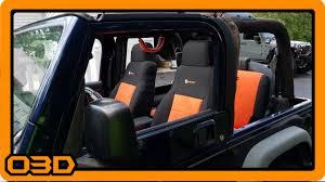 If your stock rear seat is starting to show a little wear and tear, the corbeau jeep rear seat covers are a great replacement. Project 2004 Jeep Tj Bartact Front And Rear Seat Cover Installation Youtube