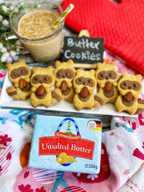 Racoon Butter Cookies
