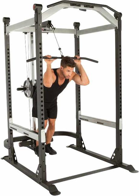 Fitness Reality X-Class Commercial Grade Power Cage with Lat Pulldown