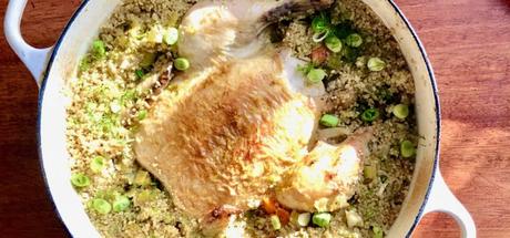 Roasted Chicken with Moroccan Spiced Quinoa3 min read