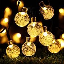 Choose from contactless same day delivery, drive up and more. Amazon Com Globe Battery Operated String Lights With Timer Recesky 60 Led 29ft Crystal Ball Decor Lighting For Outdoor Indoor Garden Party House Garland Ornament Christmas Tree Decorations Warm White Home Improvement