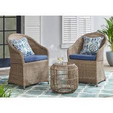 A small patio is ideal for those who want to have space indoors and have the warmth of a large outdoor area. Small Patio Furniture Outdoors The Home Depot