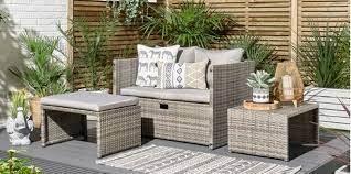 Shop bed bath & beyond for incredible savings on small space patio furniture you won't want to miss. Garden Furniture Patio Sets The Range