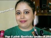Pink Lipsticks Under ₹250 India