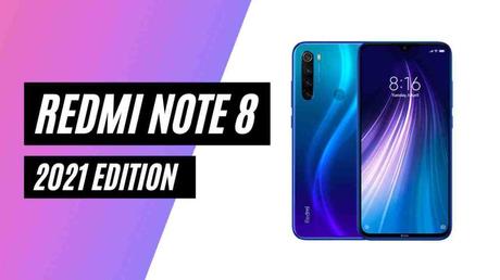 Redmi Note 8 2021 edition