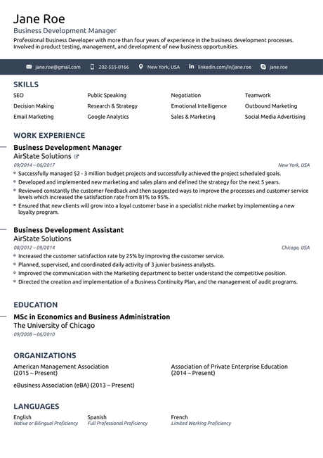 Free Resume Templates For 2021 Download Now