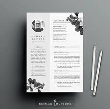 All resume and cv templates are professionally designed, so you can focus on getting the job and not worry about what font looks best. Resume Template 5 Pages Cv Template Cover Letter Etsy Cv Template Creative Cvs Resume Design