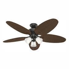 P0m6 | lights unlimited inc. Hunter Lago Vista 54 In Led Indoor Outdoor Noble Bronze Ceiling Fan With Light Kit 53424 The Home Depot