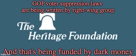Right-Wing Group Is Writing GOP's Voter Suppression Laws