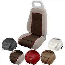 Aside from simple protection, these seat covers spruce up your interior fabric. Tmi Mustang Upholstery Sport Seat With Thigh Bolster 1985 1986