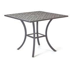 Plastic patio tables, in general, are lightweight and inexpensive. H E B 36 Inch Riata Iii Patio Table Shop Tables At H E B